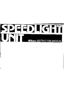 Nikon Flash - all manual. Camera Instructions.